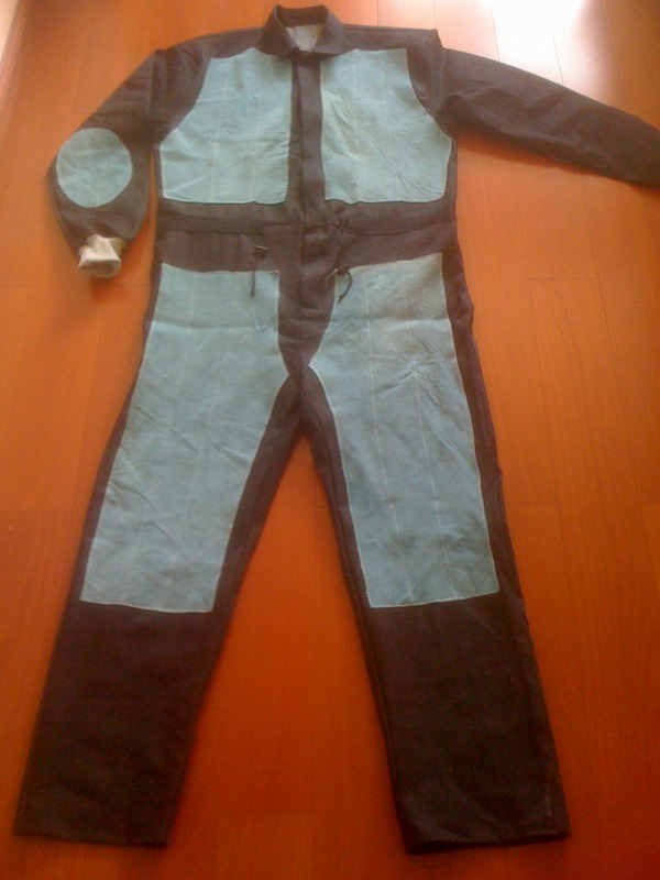 Sandblast Leather Suit